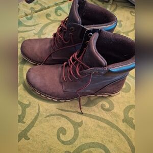 Timberland Grayish Brown Lace-Up Boots